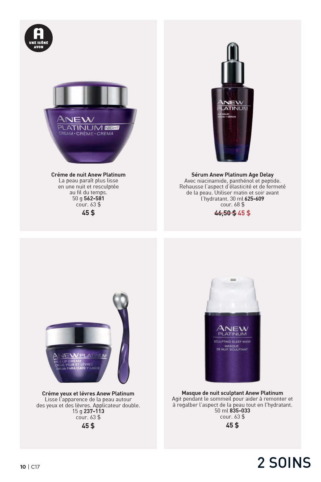 Avon Brochure français 17 – p. 10