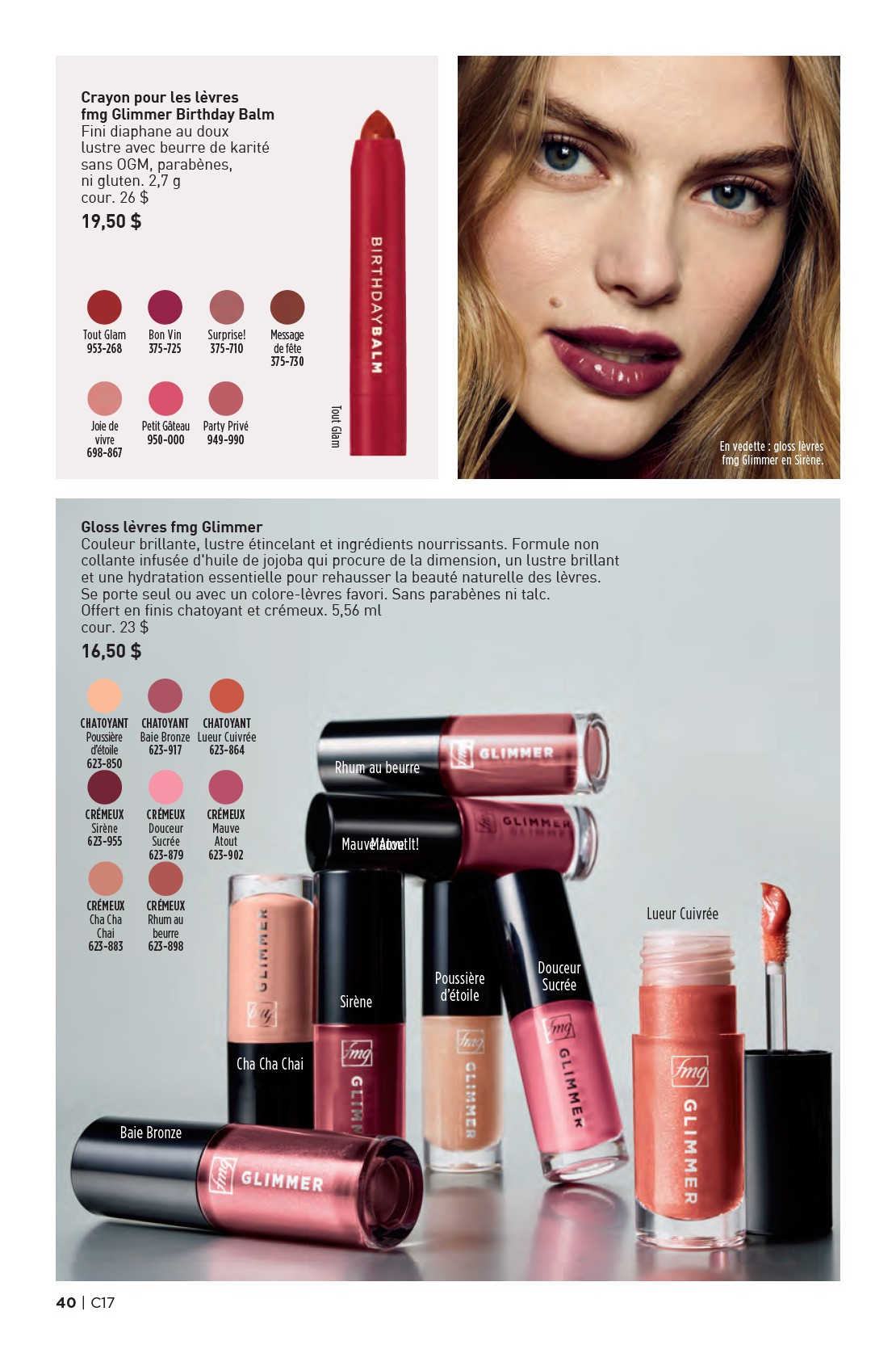 Avon Canada Catalogue français 17 – p. 40