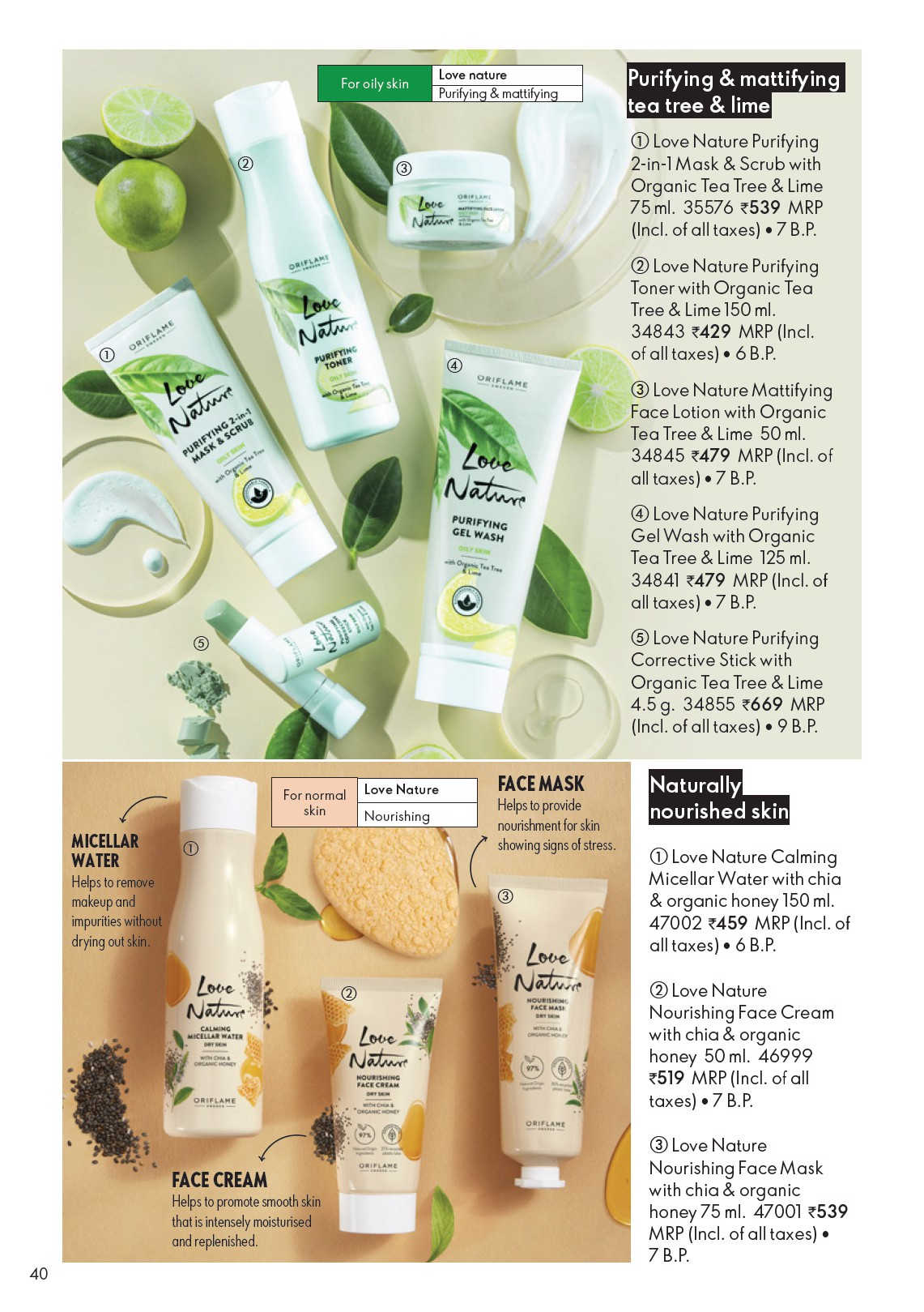 Oriflame India Catalogue - Page 40