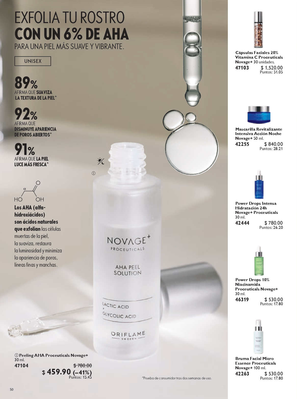 Oriflame México Catálogo 8 - Página 50