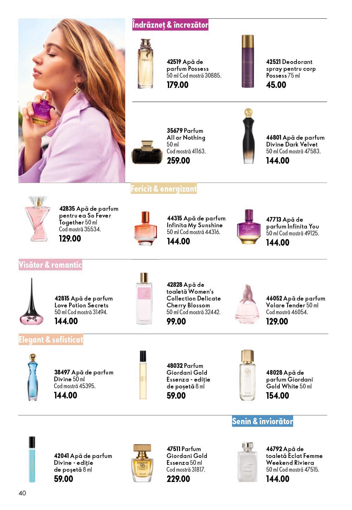 Catalog Oriflame iunie - iulie 2026 - pag. 40